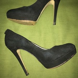Michael Kors Black Suede High Heels